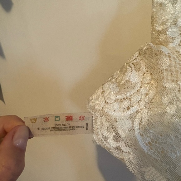 Vintage Wonderbra Lace Cami (fits S to L) - Picture 5 of 6